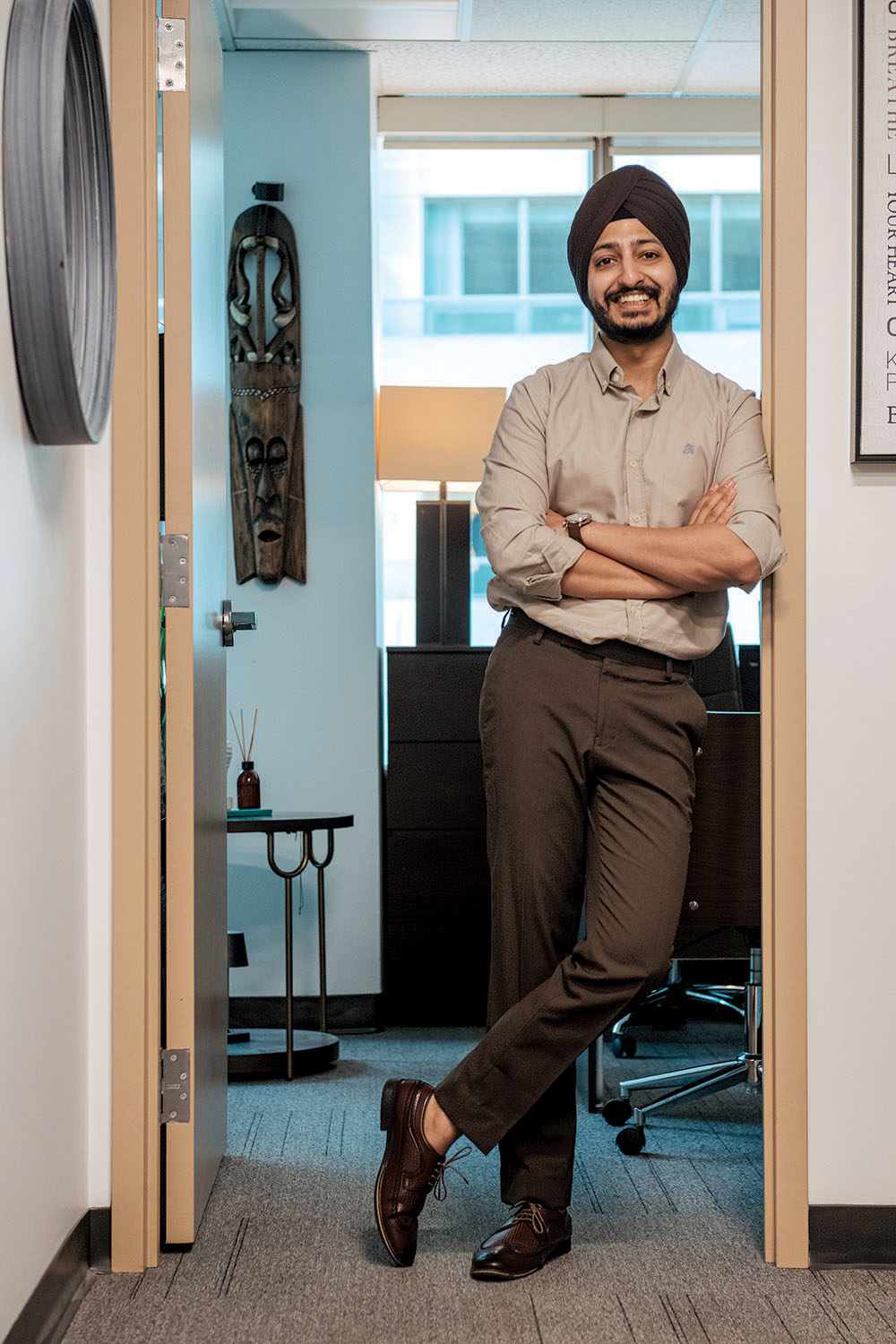 Ash Lamba, founder of Orientum